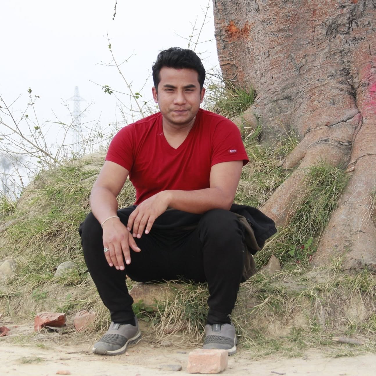 Portrait of Kabi Raj Bajracharya